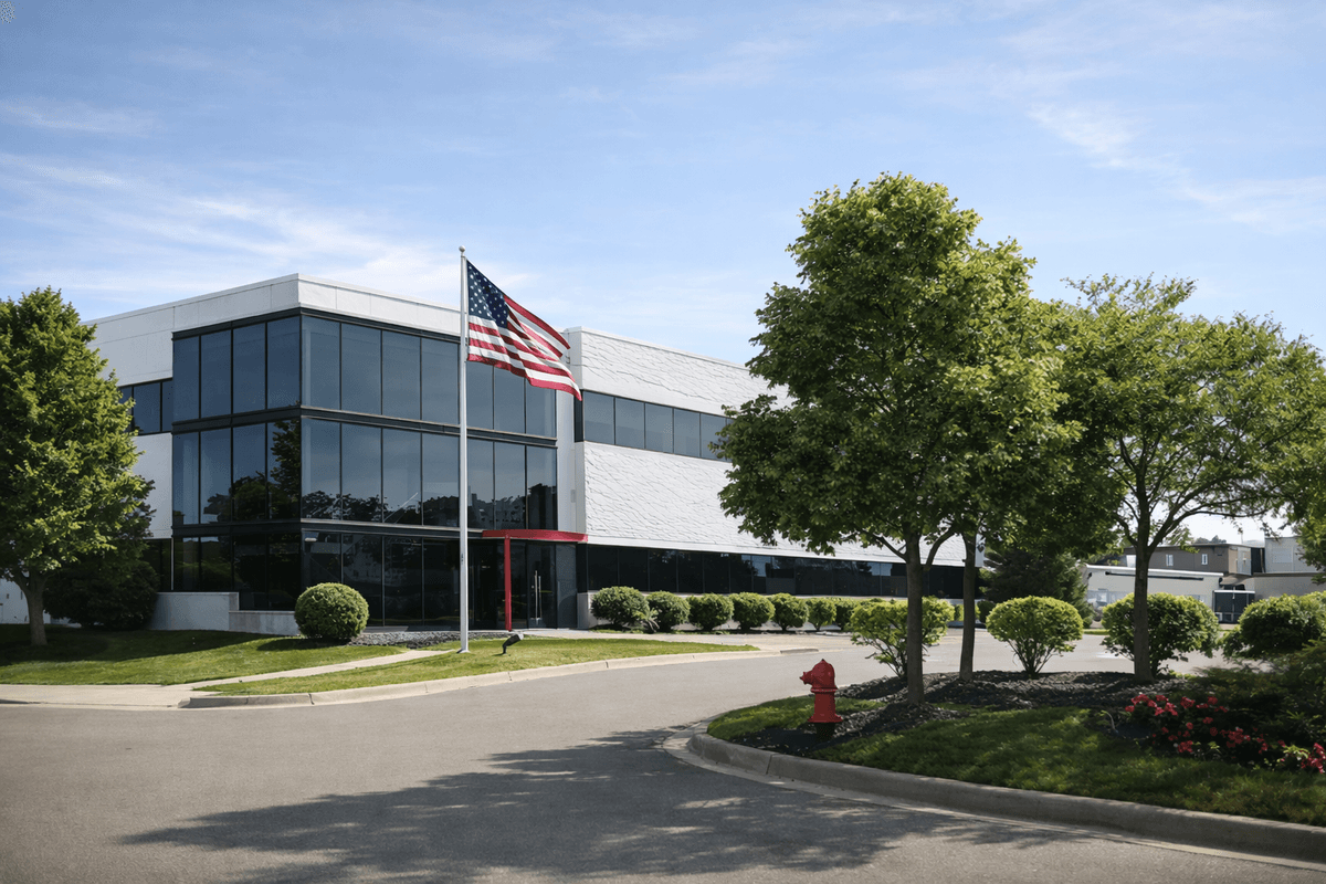 Auburn Hills manufacturing facility exterior